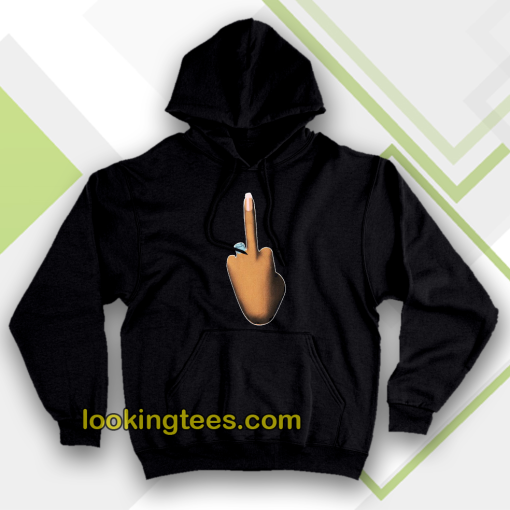 KIM finger fuck hoodie