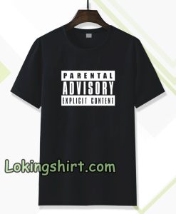 Parental Advisory Black T-shirt