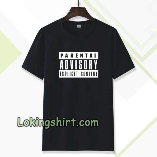 Parental Advisory Black T-shirt