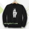 REGULAR FIT BLACK SWEATSHIRT