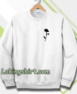 Rose Black Rose Sweatshirt