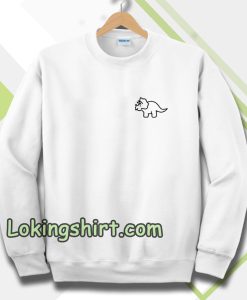 Swag Dinossauro Triceratops Sweatshirt