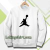 Funny Fat Air Jordan White Sweatshirt