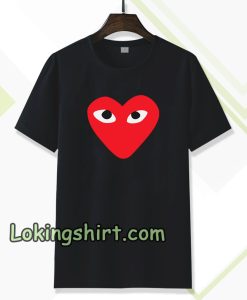 Heart with eyes T-shirt