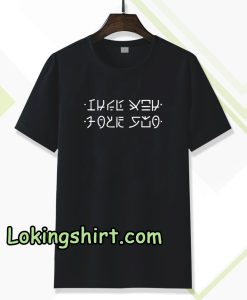 Hidden Message Japanese Fuck You T-shirt