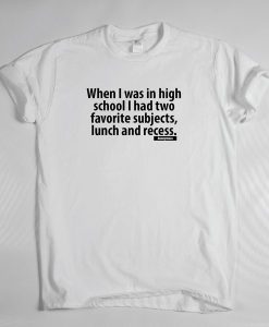 High School T-shirt