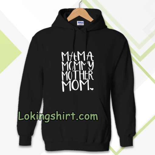 MAMA MOMMY Womens Hoodie