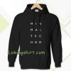 Minimal Techno Hoodie