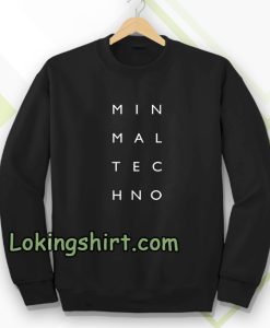 Minimal Techno Sweatshirt