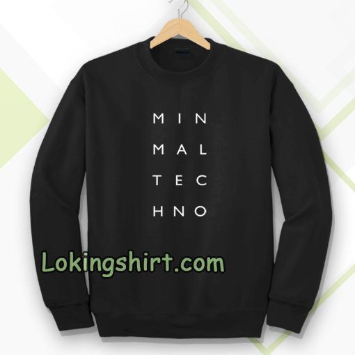 Minimal Techno Sweatshirt