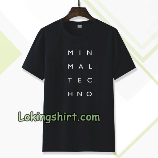 Minimal Techno T-Shirt