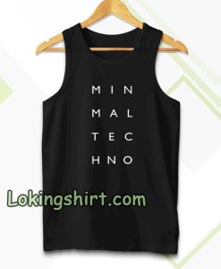 Minimal Techno Tanktop