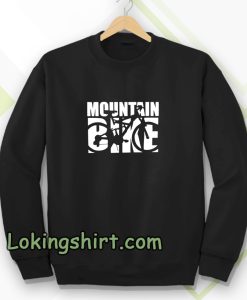 Mountain Bike Design Sweatshirt