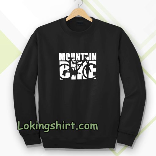 Mountain Bike Design Sweatshirt