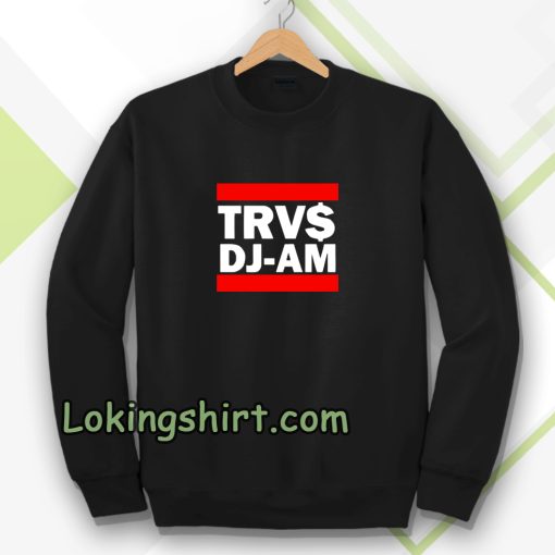 TRVS DJ-AM Black Sweatshirt