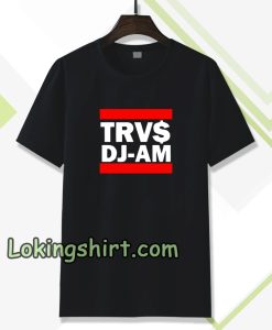 TRVS DJ-AM Black T-Shirt