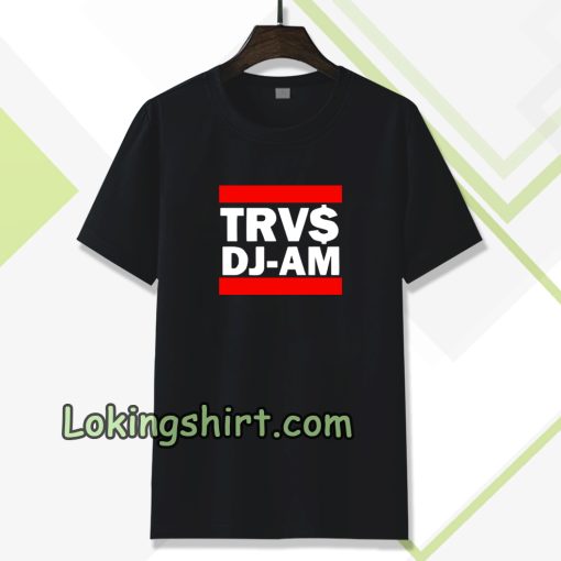 TRVS DJ-AM Black T-Shirt