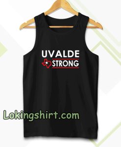 Texas Uvalde Strong Tanktop School Shooting Anti Gun Violence