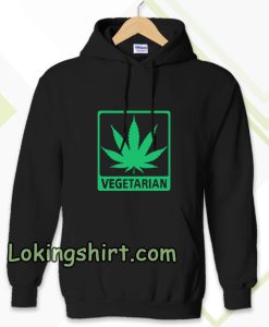 Vegetarian Marijuana Hoodie