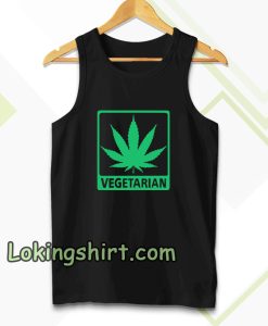 Vegetarian Marijuana Tanktop