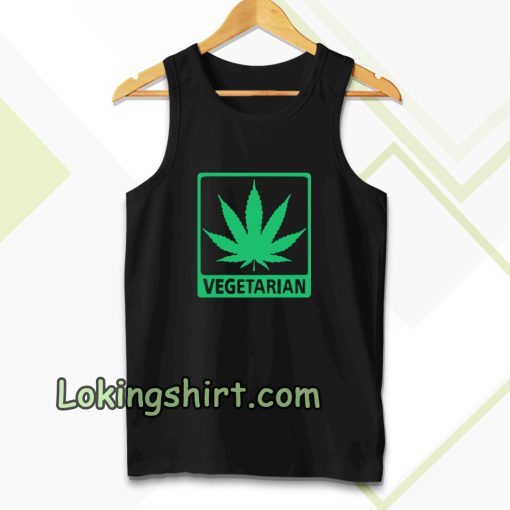 Vegetarian Marijuana Tanktop