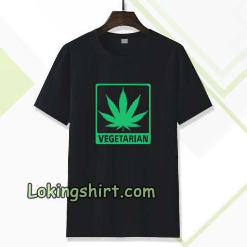 Vegetarian Marijuana Tshirt