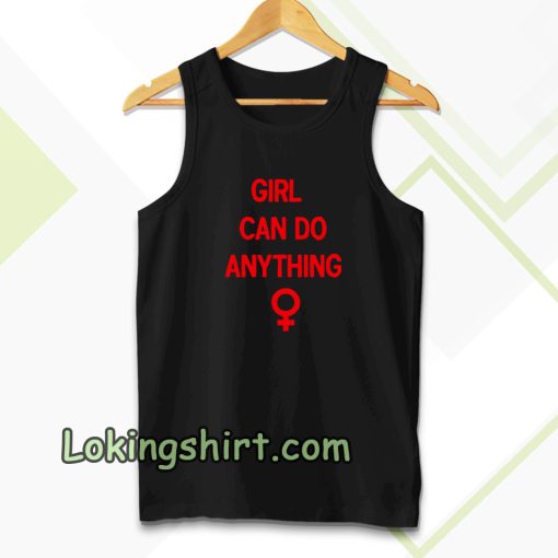 girls can do anything tanktop