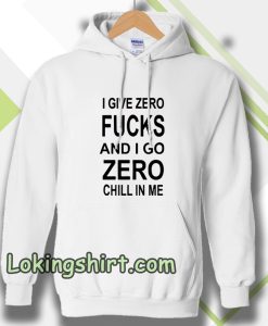 give zero fucks unisex Hoodie