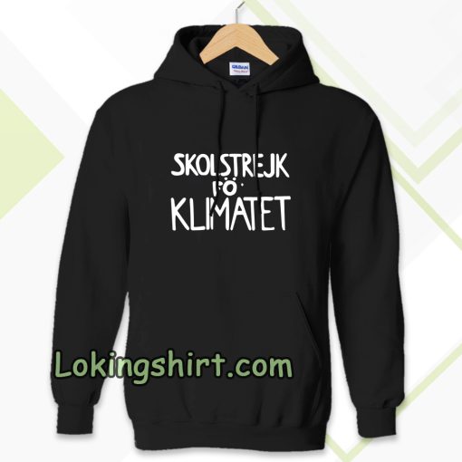 greta thunberg green Hoodie