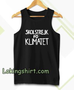 greta thunberg green tanktop