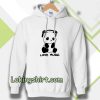 panda love music ringer Hoodie