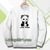 panda love music ringer Sweatshirt