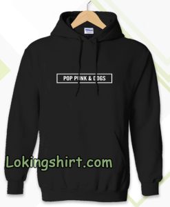 pop punk and dogs Hoodie