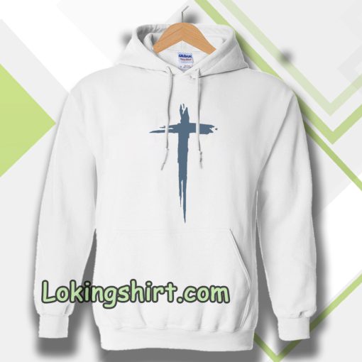 Cross Graphic Tee Hoodie