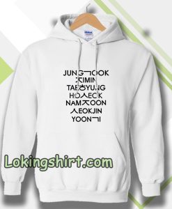 jung kook and friend bts Hoodie