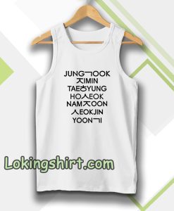 jung kook and friend bts tanktop