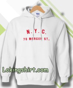 nyc 70 mercer st Hoodie