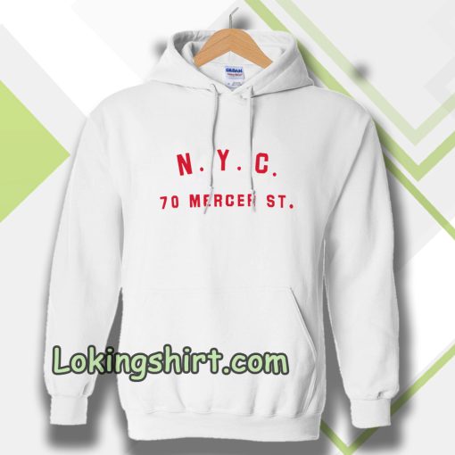 nyc 70 mercer st Hoodie