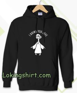 wmn mr burns alien i bring you love Hoodie