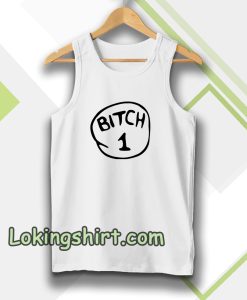 Bitch 1 Pink Tanktop