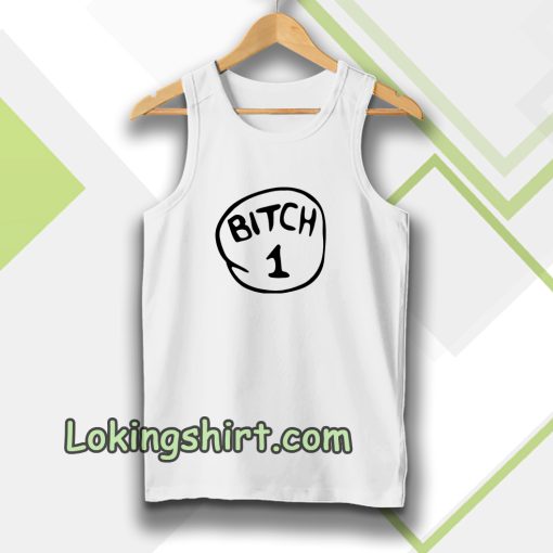 Bitch 1 Pink Tanktop