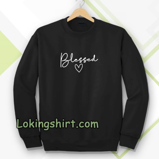 Blessed Cursive Sweatshirt