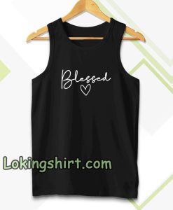 Blessed Cursive Tanktop