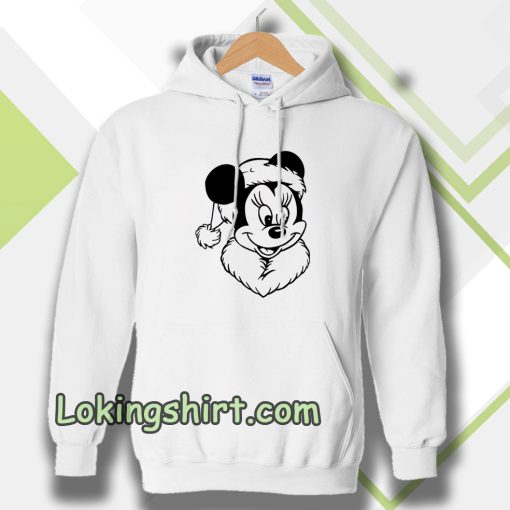 Coloriage Mickey Noel Hoodie