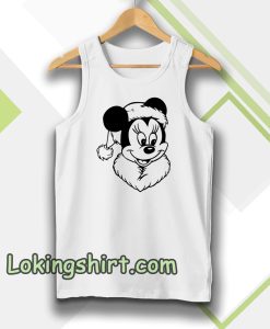 Coloriage Mickey Noel Tanktop