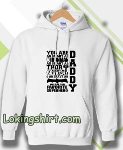 Daddy Superhero Hoodie