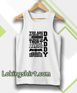 Daddy Superhero Tanktop