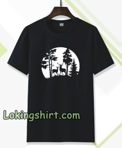 Deer in the forest T-shirt