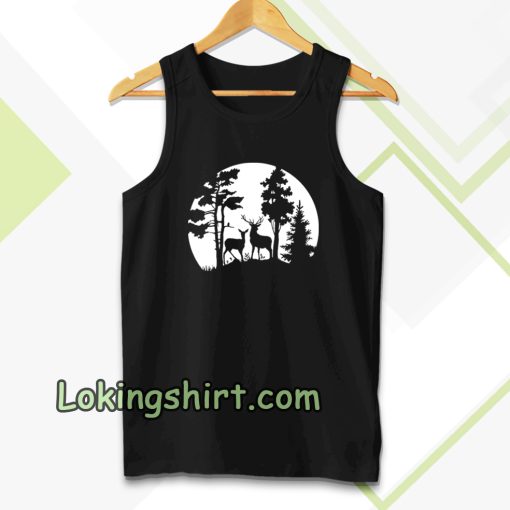 Deer in the forest Tanktop