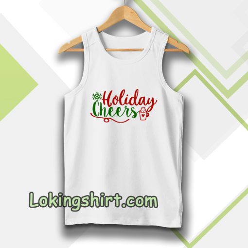 Holiday Cheers Christmas Day Tanktop